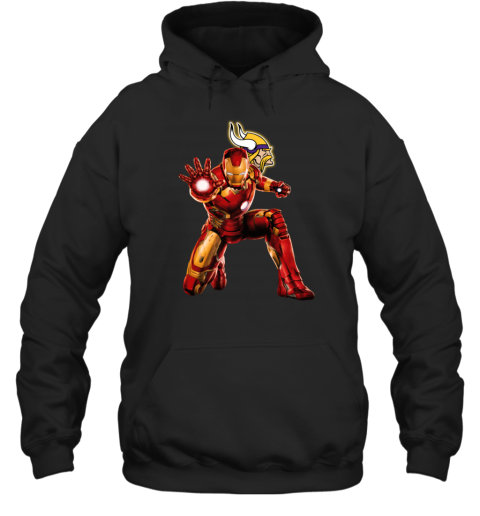 NFL Iron Man Minnesota Vikings Hoodie NFL Iron Man Minnesota Vikings Hoodie