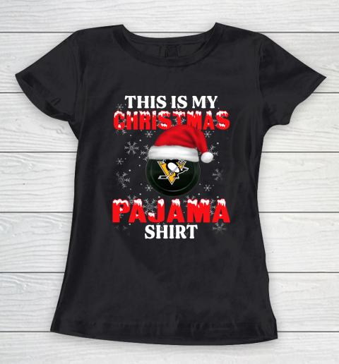 Pittsburgh Penguins This Is My Christmas Pajama Shirt NHL Women's T-Shirt