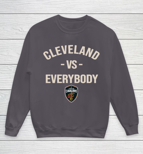 Cleveland Cavaliers Vs Everybody Youth Sweatshirt 5