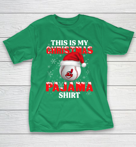 Cleveland Indians This Is My Christmas Pajama Shirt MLB T-Shirt 15