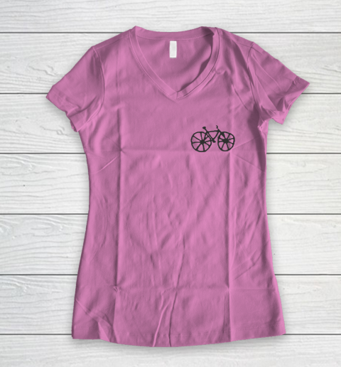 UMANO BICYCLE Women's V-Neck T-Shirt - Image 9