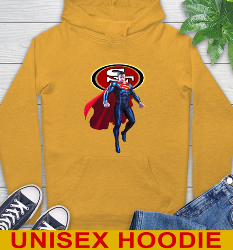 NFL Superman DC Sports Football San Francisco 49ers Hoodie 3