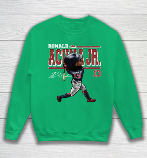 Ronald Acuna Jr Cartoon Sweatshirt 5