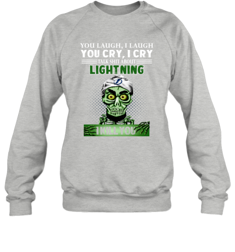 NHL Talk Shit About Tampa Bay Lightning I Kill You Achmed The Dead Terrorist Jeffrey Dunham Hockey 8QsVD4pl6sU sweatshirt 35 95 151514 front sport grey