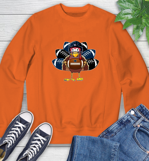 Dallas Cowboys Turkey Thanksgiving Day Sweatshirt 4