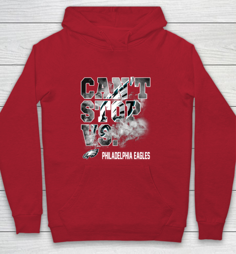 NFL Philadelphia Eagles Can't Stop Vs Youth Hoodie 7