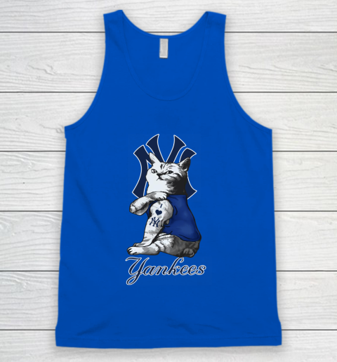 MLB Baseball My Cat Loves New York Yankees Tank Top 4