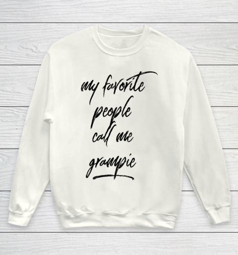 Father's Day Funny Gift Ideas Apparel  Father day Grampie Youth Sweatshirt