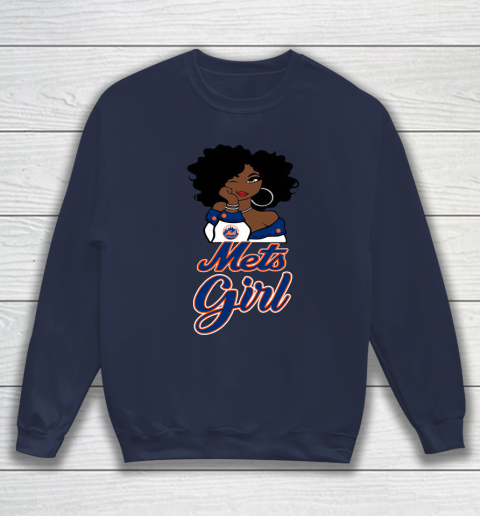 New York Metss Girl MLB Sweatshirt 3