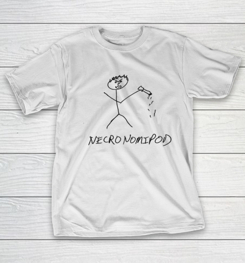 Necronomipod Stick Figure Mike Draw T-Shirt