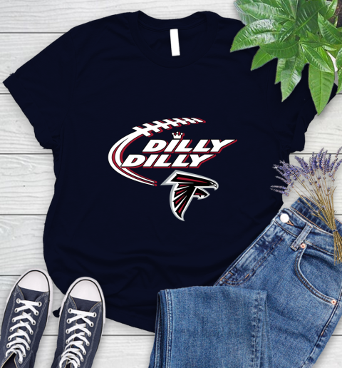 NFL Atlanta Falcons Dilly Dilly Football Sports Women's T-Shirt 3