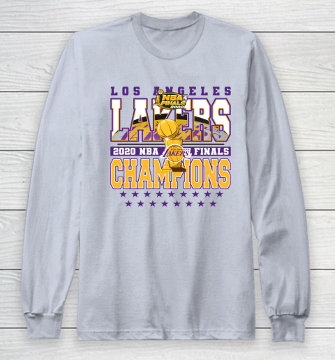 LA Lakers 2020 NBA Finals Champions Long Sleeve T-Shirt 4