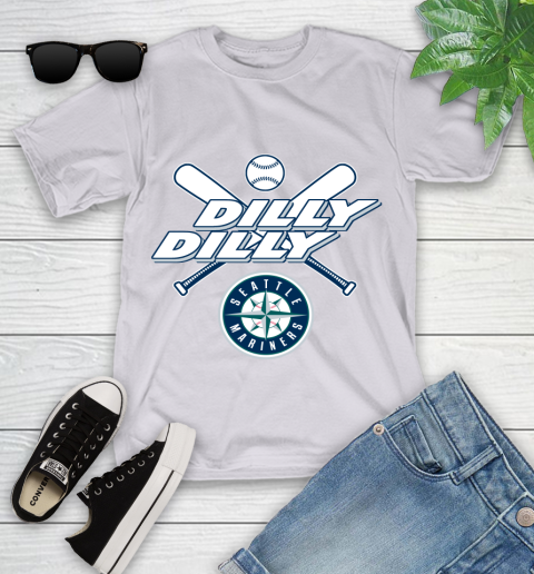 MLB Seattle Mariners Dilly Dilly Baseball Sports Youth T-Shirt 4