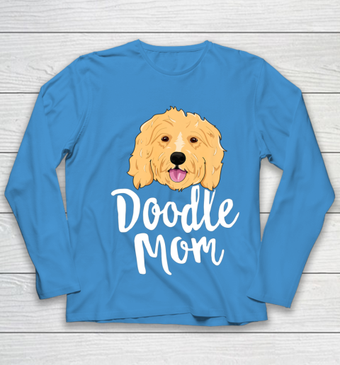 Dog Mom Shirt Doodle Mom T Shirt Women Goldendoodle Dog Puppy Mother Youth Long Sleeve 5