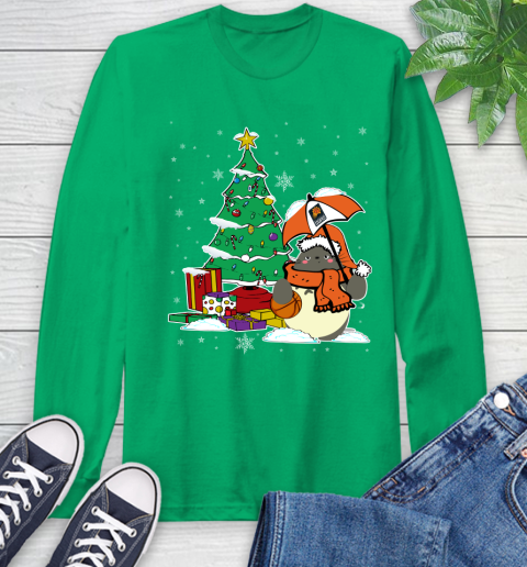 Phoenix Suns NBA Basketball Cute Tonari No Totoro Christmas Sports Long Sleeve T-Shirt 8