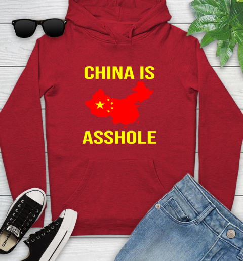 China is asshole shirt 143
