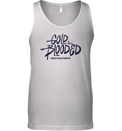 Gold Blooded 2023 Playoffs Warriors Tank Top