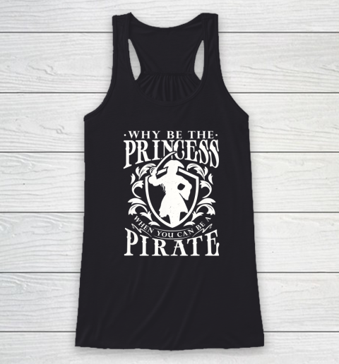 Jolly Roger Pirate Girl Cruise Vacation Costume Racerback Tank