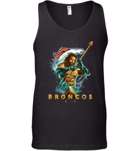 NFL Denver Broncos Aquaman DC Football Sports LxYFGA901vR unisex tank 17 95 151514 front black