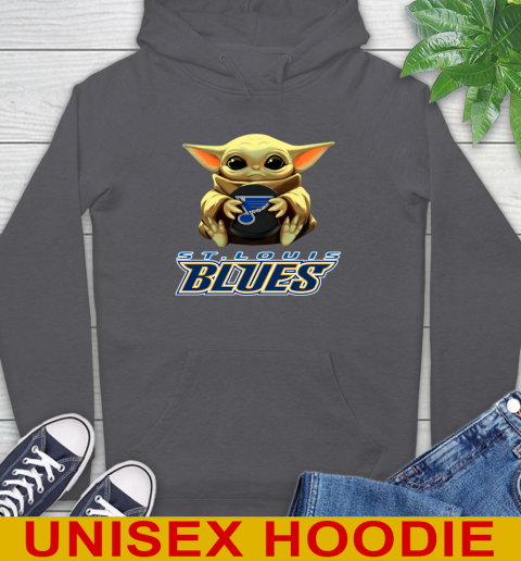 NHL Hockey St.Louis Blues Star Wars Baby Yoda Shirt 19