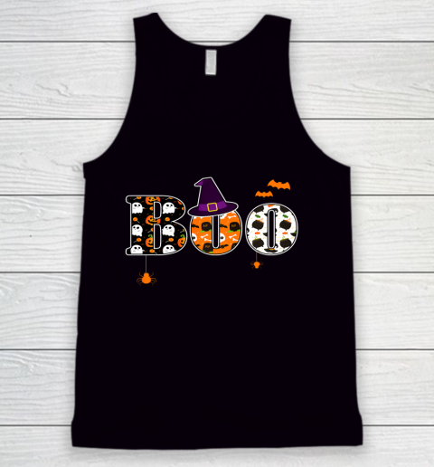 Boo Halloween Costume Witch Tank Top