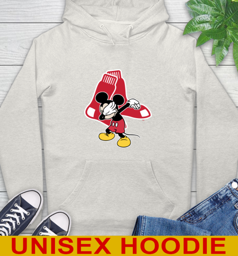 Boston Red Sox MLB Baseball Dabbing Mickey Disney Sports Hoodie 12