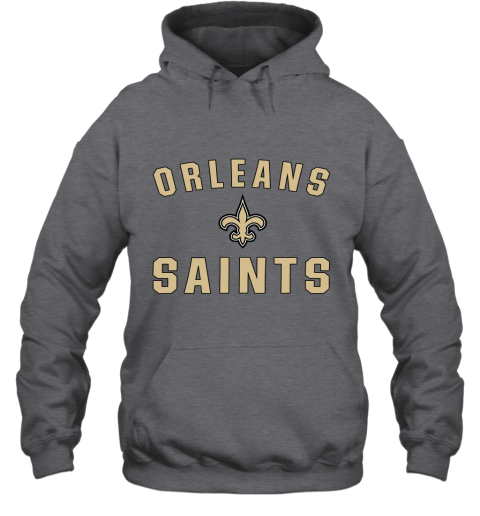 Orleans Saints NFL Pro Line By Fanatics Branded Gray Victory Hoodie