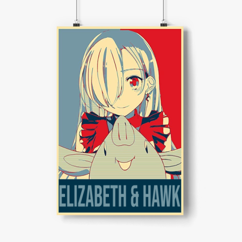 The Seven Deadly Sins ELIZABETH VS HAWK Poster
