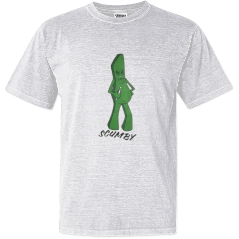 Vintage Scumby Gumby Parody Dyed Heavyweight T-Shirt