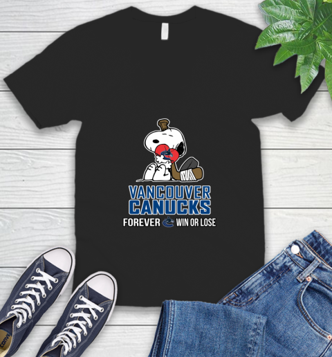 NHL The Peanuts Movie Snoopy Forever Win Or Lose Hockey Vancouver Canucks 50