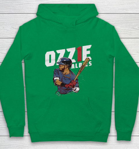 Ozzie Albies 1 Atlanta Brave Youth Hoodie 4
