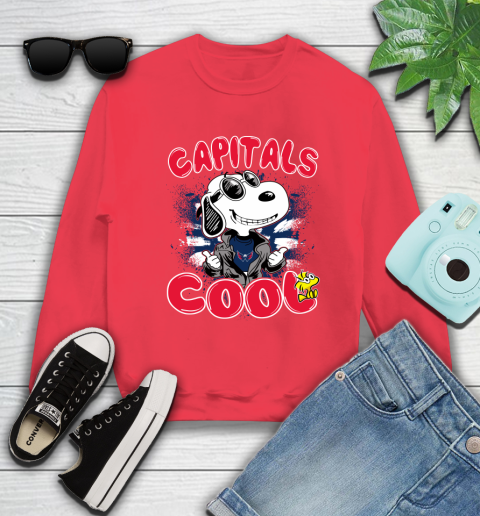 NHL Hockey Washington Capitals Cool Snoopy Shirt Sweatshirt - Image 12