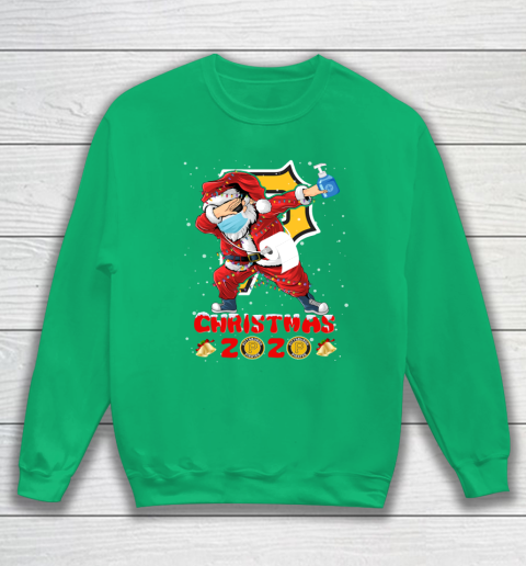 Pittsburgh Pirates Funny Santa Claus Dabbing Christmas 2020 MLB Sweatshirt 5