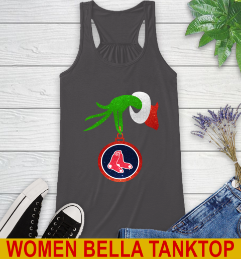 Boston Red Sox Grinch Merry Christmas MLB Baseball Racerback Tank 12