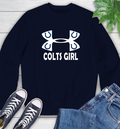 NFL Indianapolis Colts Girl Under Armour Football Sports Sweatshirt 2