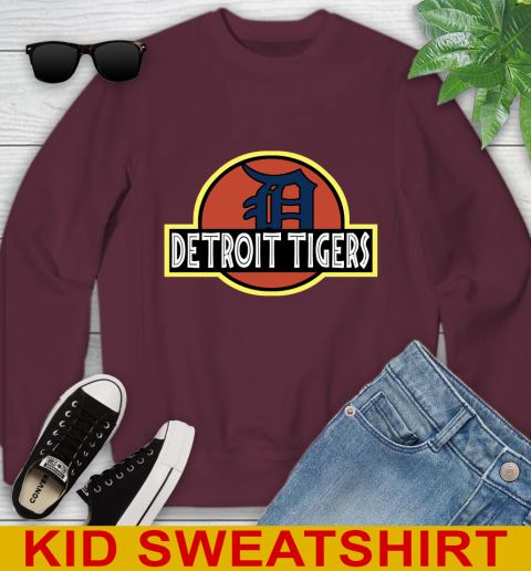 MLB Detroit Tigers Jurassic Park Dinosaur Movie Baseball Sports 117
