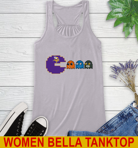 Minnesota Vikings NFL Football Pac Man Champion Racerback Tank 5