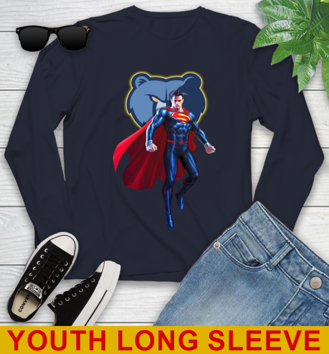 NBA Awesome Superman Basketball Sports Memphis Grizzlies 124