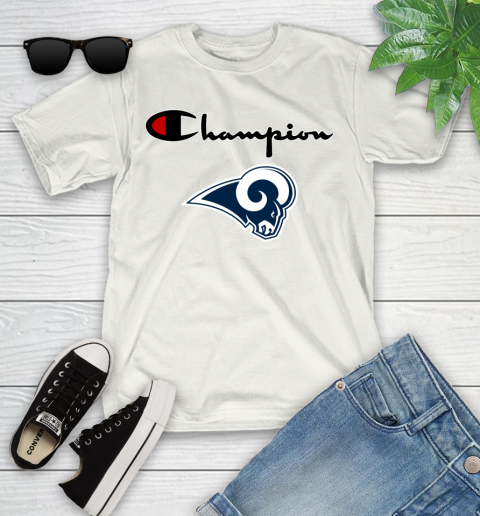 NFL Football Los Angeles Rams Champion Shirt Youth T-Shirt