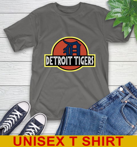 MLB Detroit Tigers Jurassic Park Dinosaur Movie Baseball Sports 8