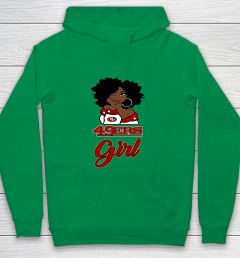 San Francisco 49ers Girl NFL Youth Hoodie 6