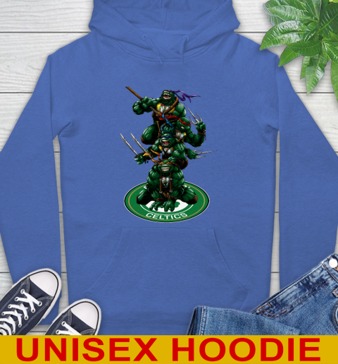 NBA Basketball Boston Celtics Teenage Mutant Ninja Turtles Shirt Hoodie 9