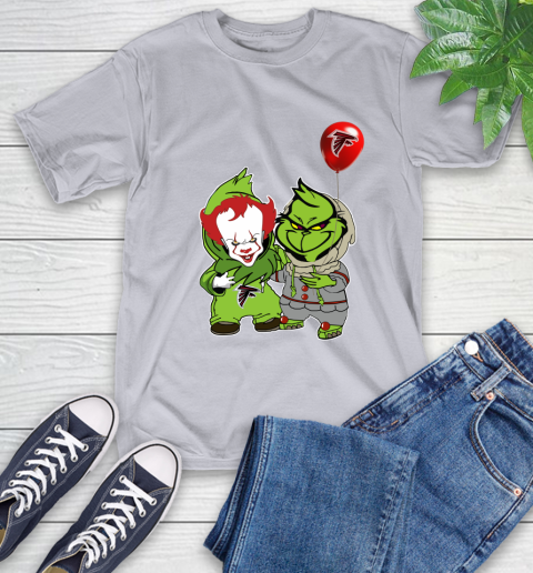 Atlanta Falcons Baby Pennywise Grinch Christmas Nfl Football T