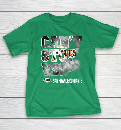 MLB San Francisco Giants Baseball Can't Stop Vs Giants T-Shirt 5