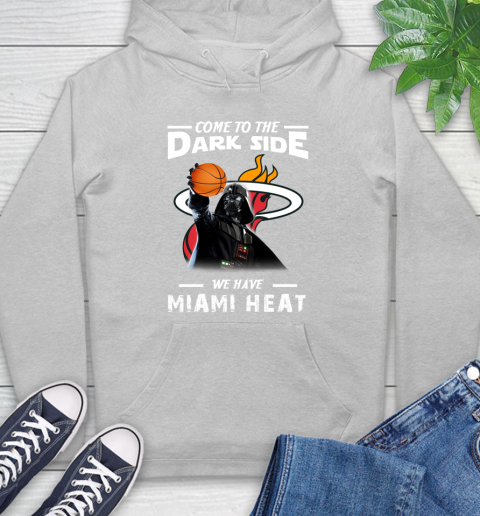 NBA Come To The Dark Side We Have Miami Heat Star Wars Darth Vader Basketball Hoodie 6