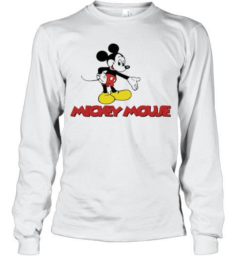 mickey mouse long sleeve shirt