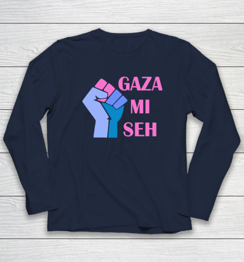 Gaza Mi Seh Palestine Long Sleeve T-Shirt 2
