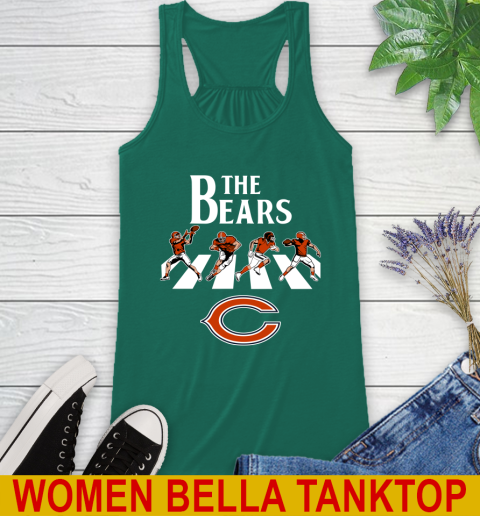 NFL Football Chicago Bears The Beatles Rock Band Shirt Racerback Tank 5