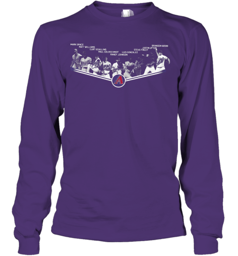 purple diamondbacks shirt