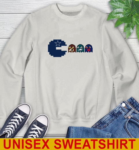 Dallas Cowboy NFL Football Pac Man Champion Sweatshirt 12